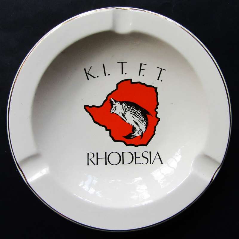 Old Rhodesia Kariba International Tiger Fish Tournament Ashtray