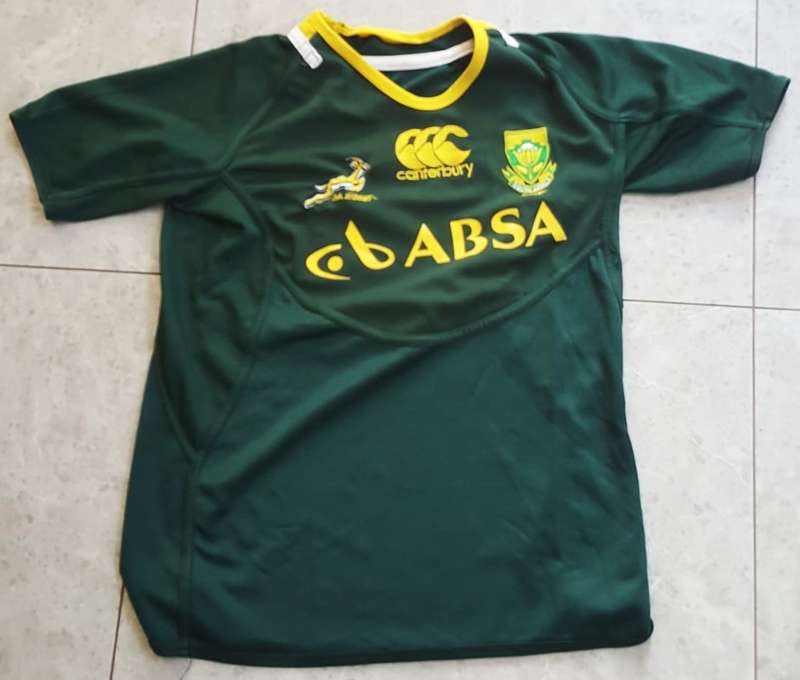 Old Springbok Rugby Jersey - Small Size