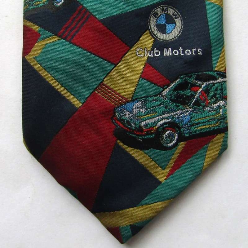 Old BMW Club Motors Neck Tie