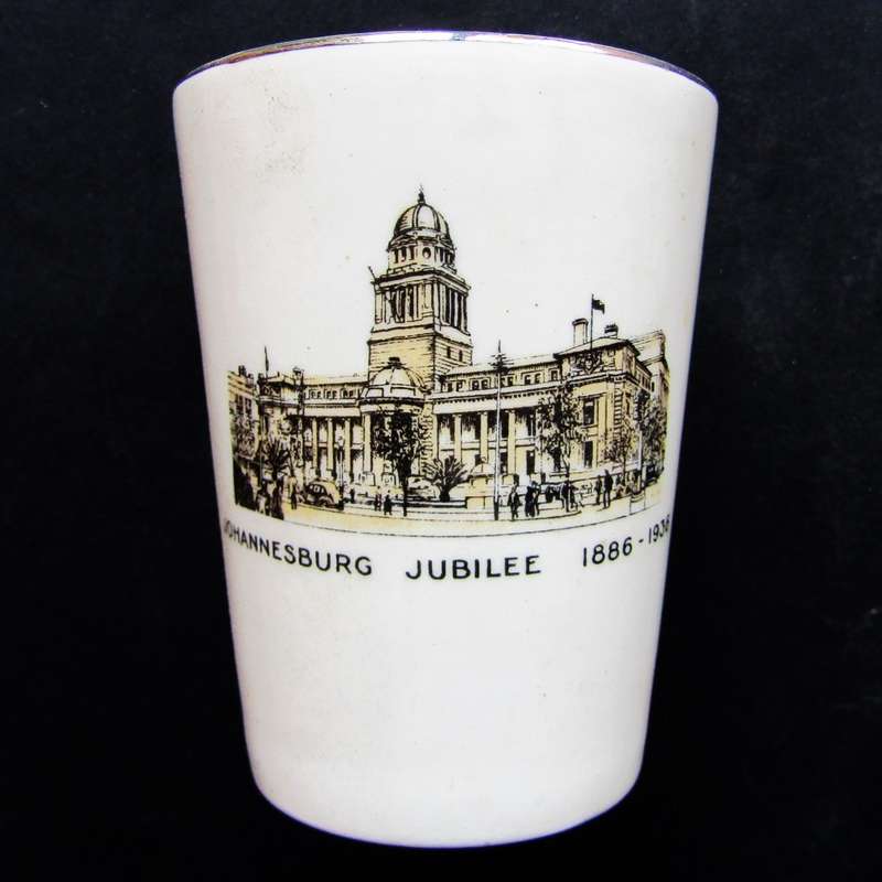 1936 Johannesburg Jubilee Ceramic Cup