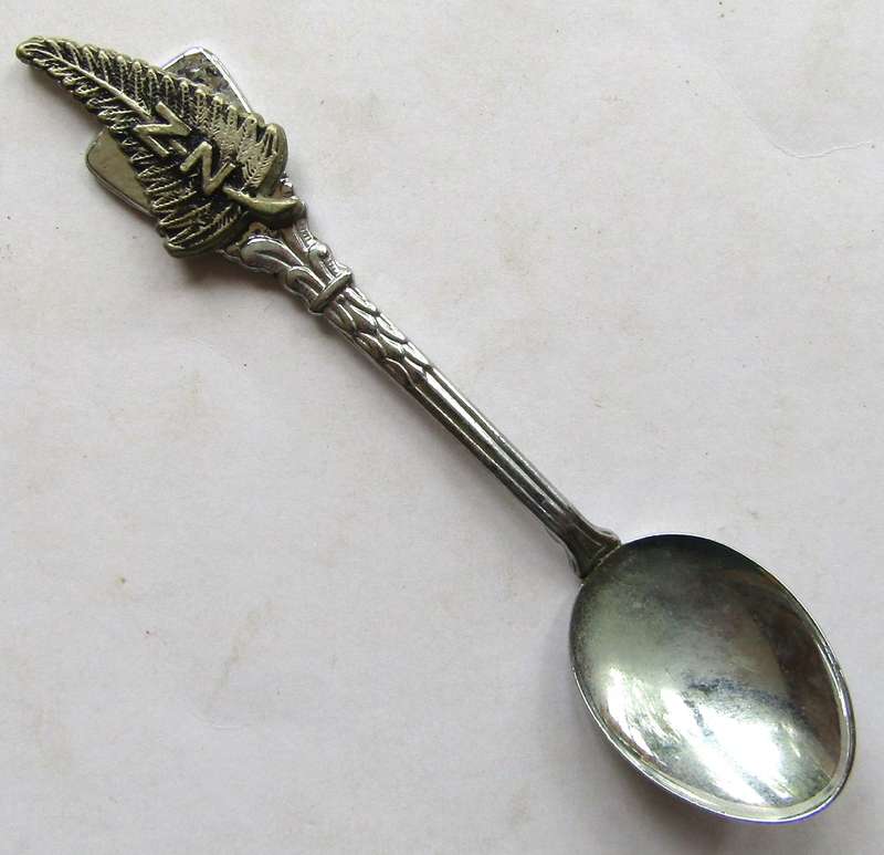 Old New Zealand Rugby Crested Spoon