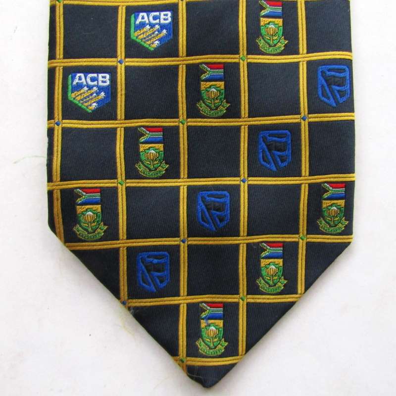 Old South Africa vs Australia Cricket Neck Tie