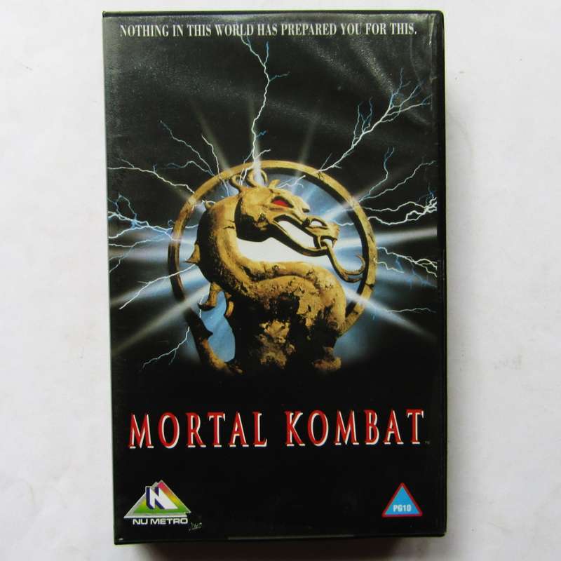 Mortal Kombat - Movie VHS Tape (1995)