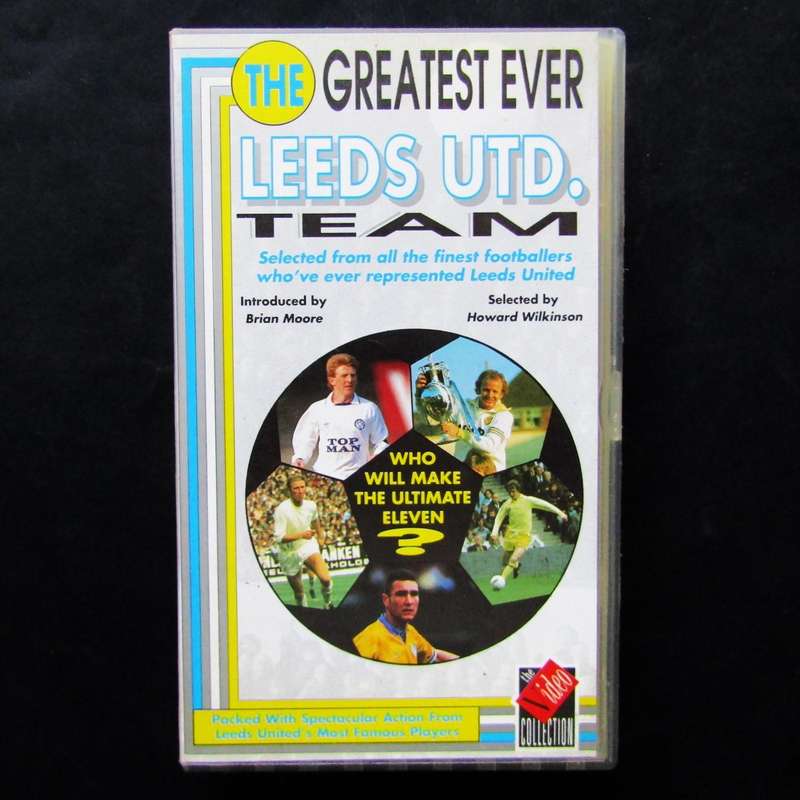 The Greatest Ever Leeds United Team - VHS Video Tape (1990)