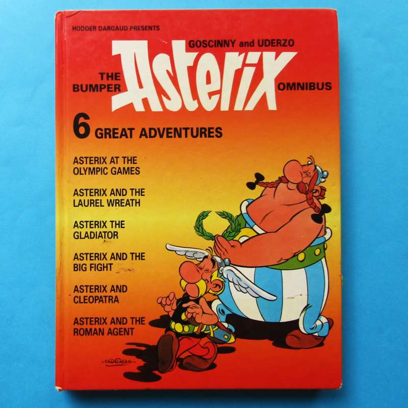 The Bumper Asterix Omnibus - Hardcover Book (1989)