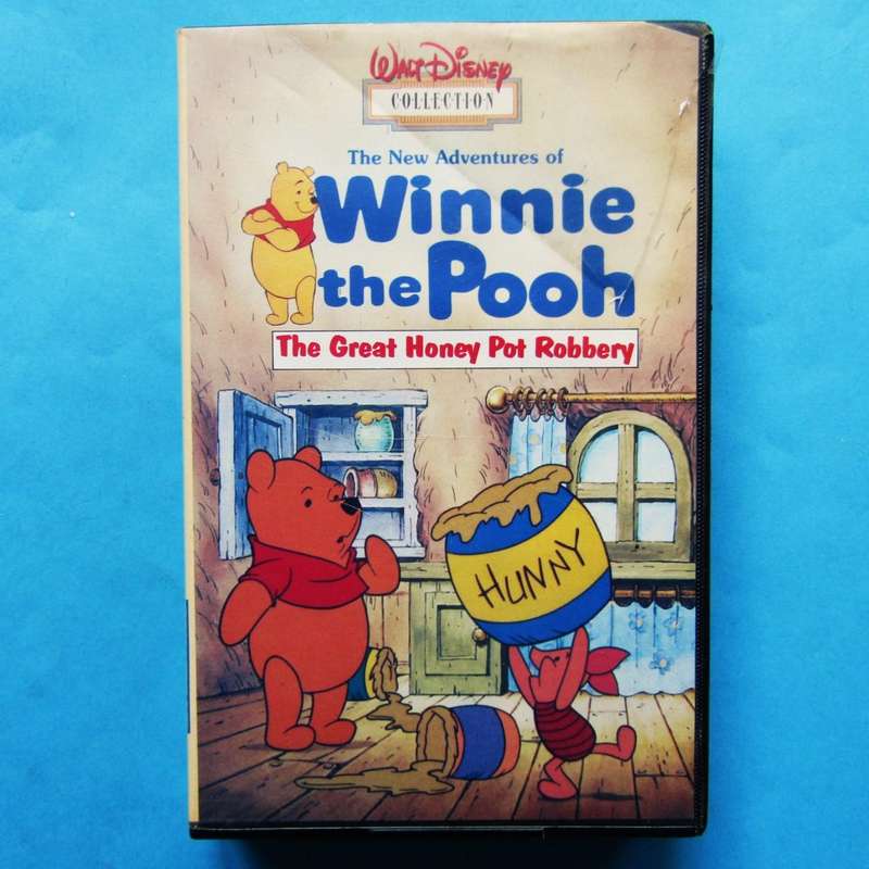Winnie the Pooh - The Great Honey Pot Robbery - Walt Disney VHS Tape (1988)