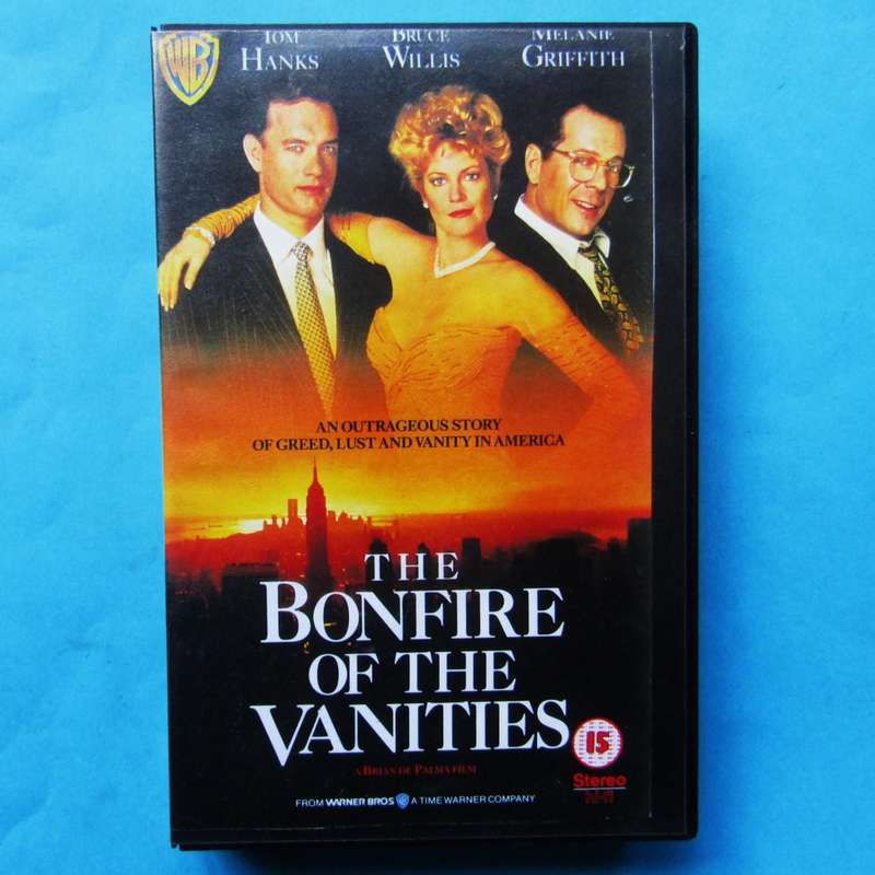 The Bonfire of the Vanities - Movie VHS Tape (1991)