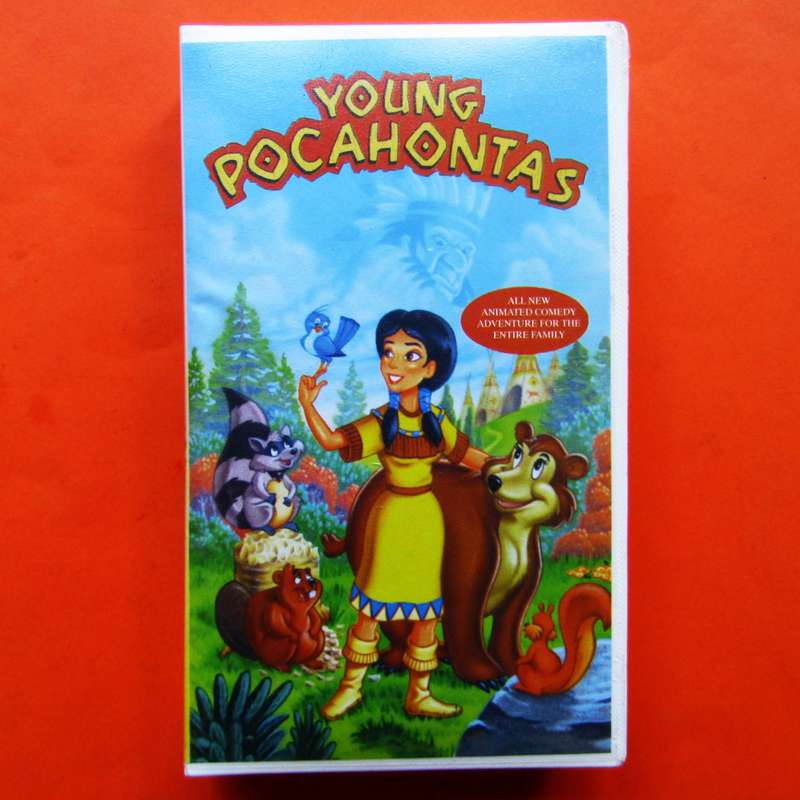 Young Pocahontas - VHS Video Tape (1995)