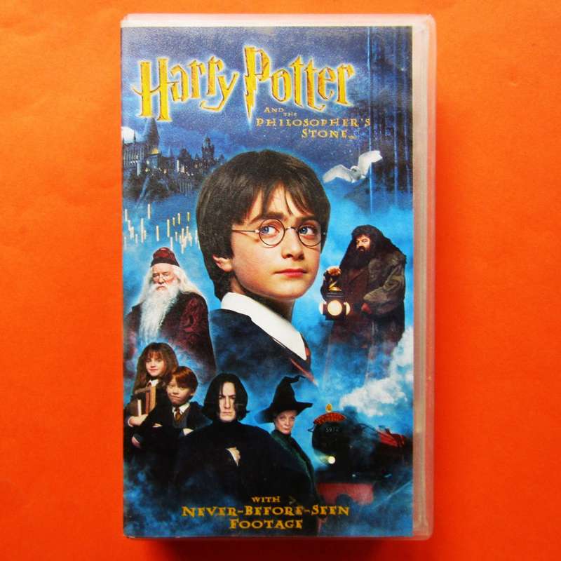 Harry Potter and the Philosopher's Stone - Movie VHS Tape (2002)