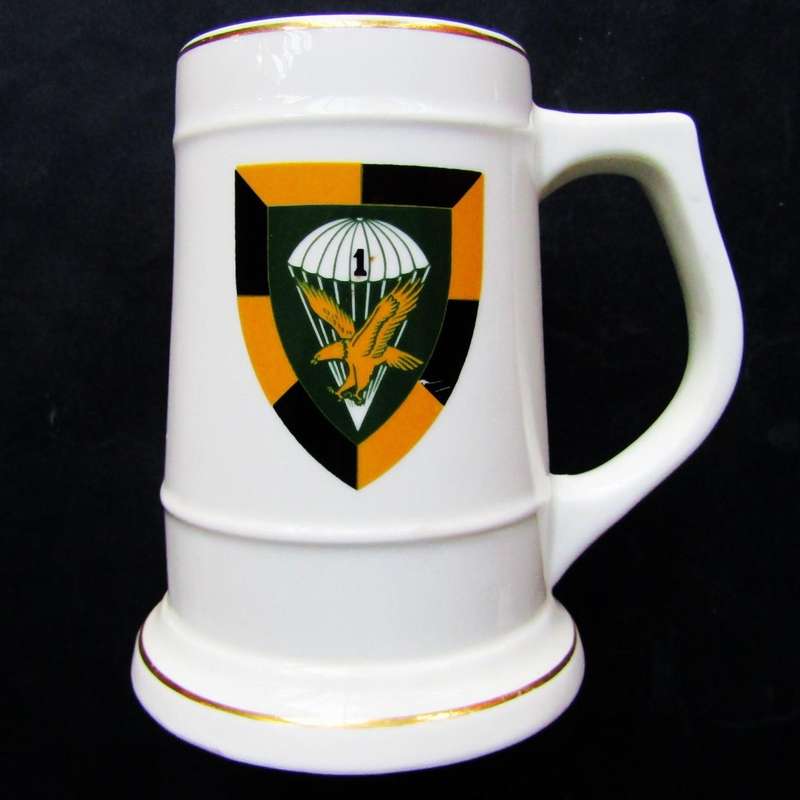 SADF 1 Parachute Battalion Beer Mug