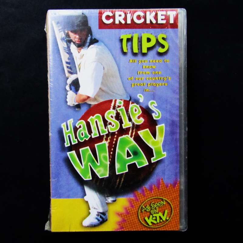 NEW Sealed - Hansie's Way - Cricket VHS Tape