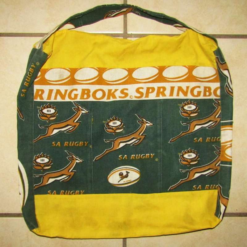 Old Springbok Rugby Zipper Bag
