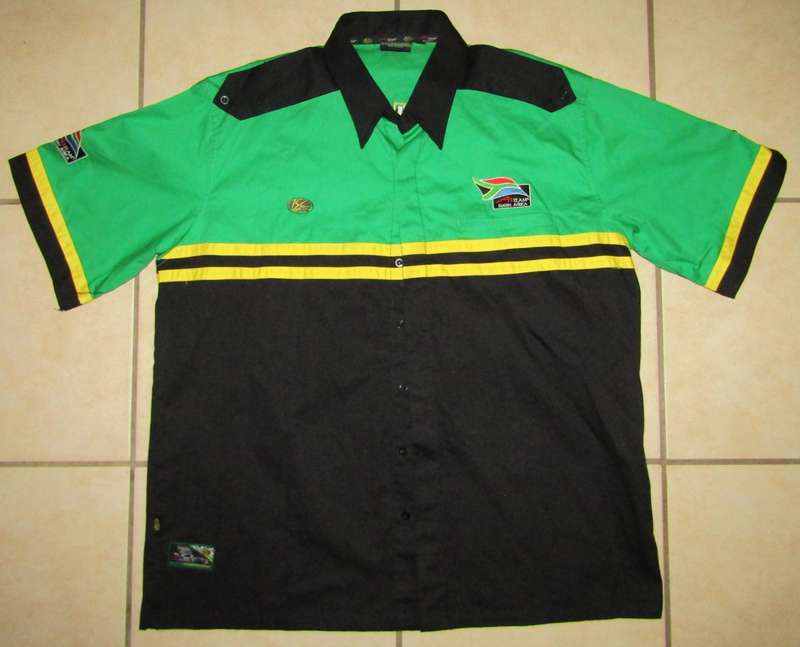 Old A1 Team South Africa Motorsport Shirt - XL Size
