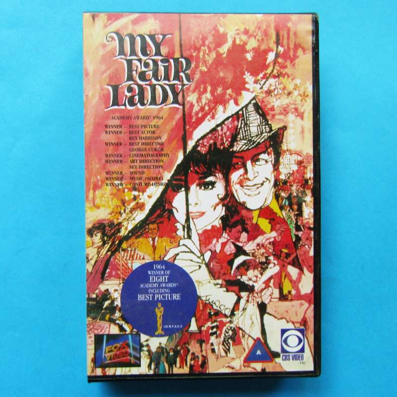 My Fair Lady - Audrey Hepburn - Movie VHS Tape