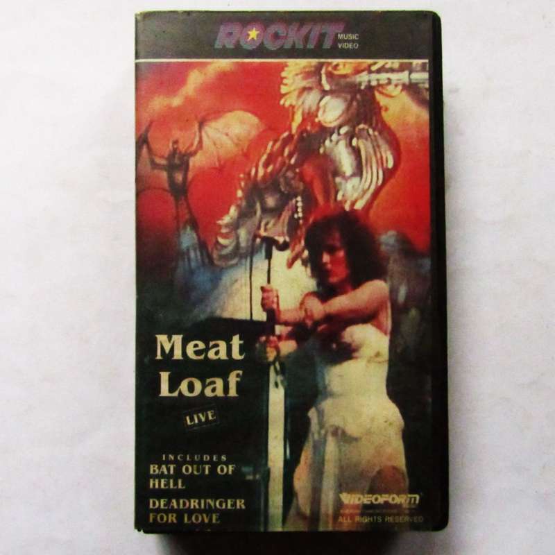 Meat Loaf Live - VHS Video Tape (1984)