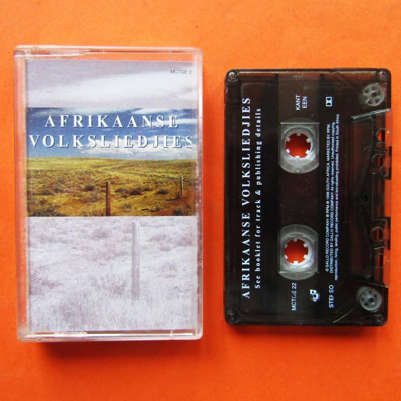 Afrikaanse Volksliedjies - Cassette Tape (1998)