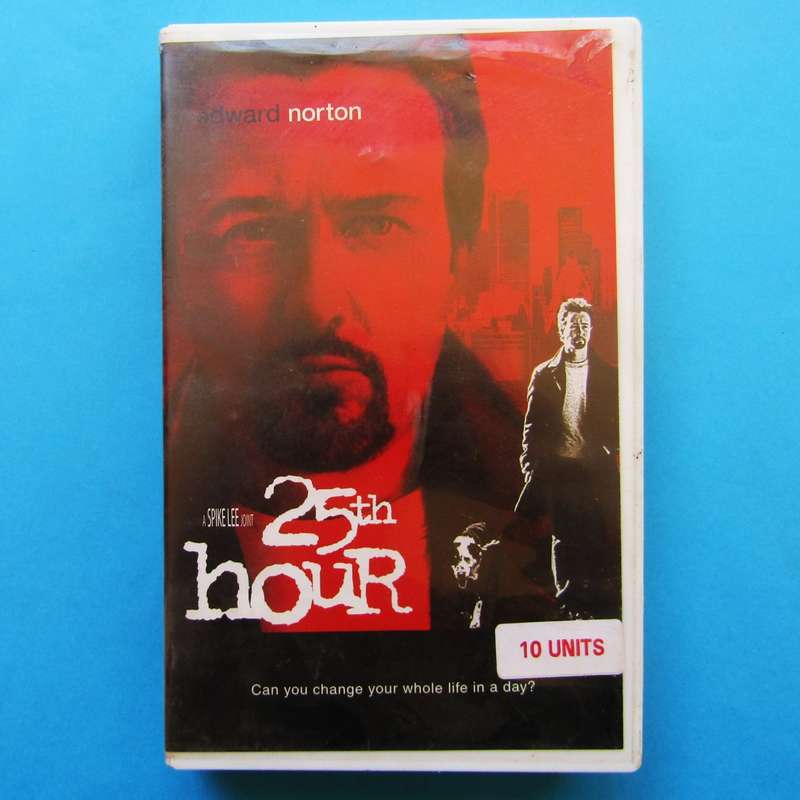 25th Hour - Edward Norton - Movie VHS Tape (2003)
