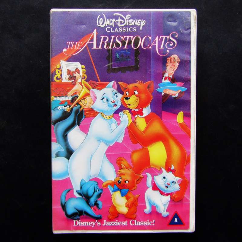 The Aristocats - Walt Disney - Movie VHS Tape
