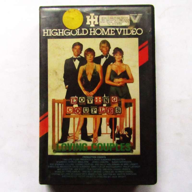 Loving Couples - Shirley MacLaine - Movie VHS Tape (1981)