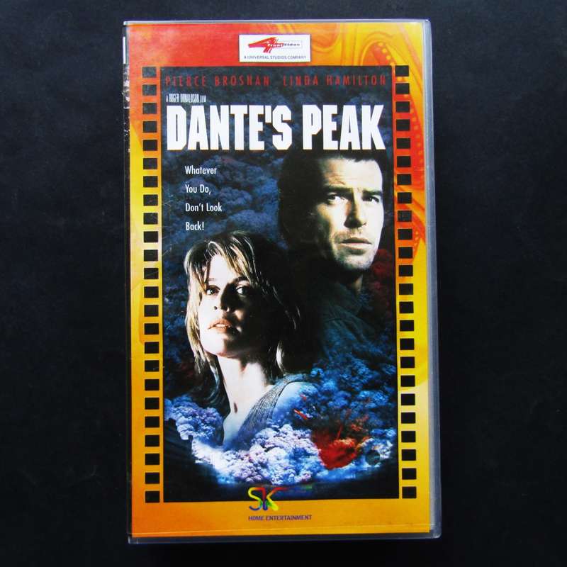 Dante's Peak - Pierce Brosnan - Movie VHS Tape (1997)