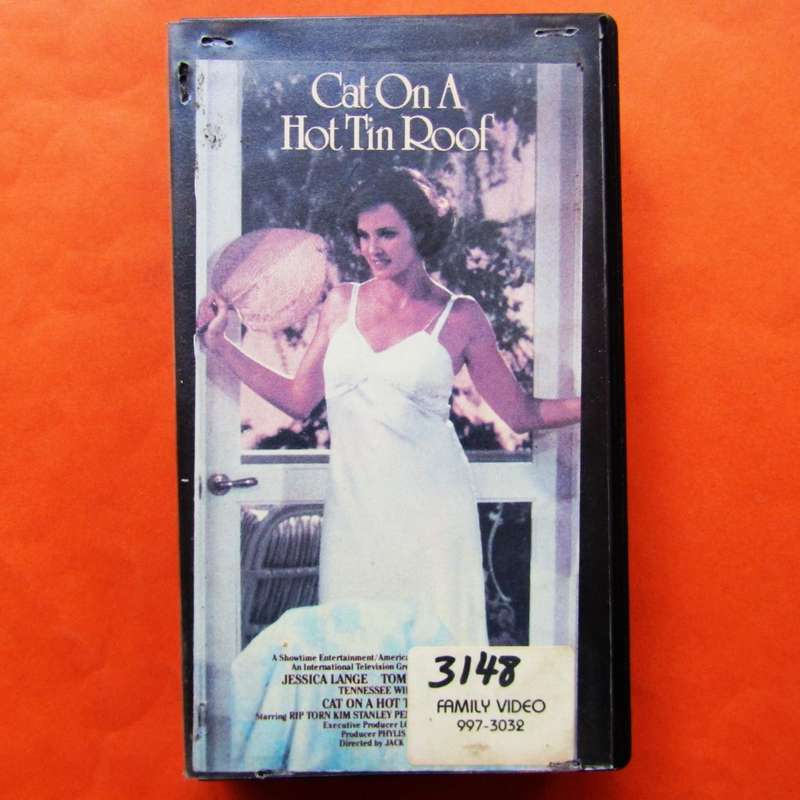 Cat on a Hot Tin Roof - Movie VHS Tape (1985)