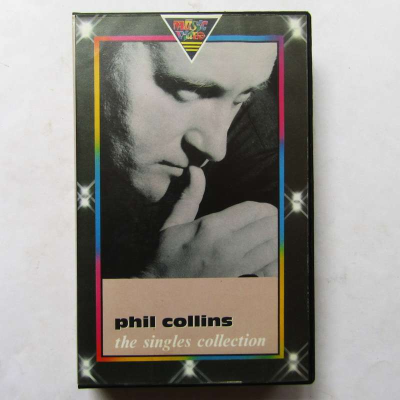 Phil Collins - The Singles Collection - VHS Video Tape (1989)