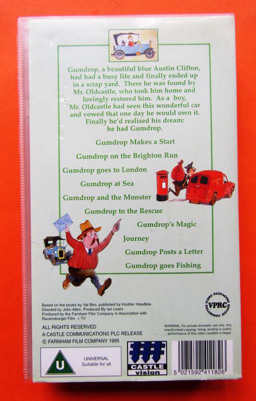 Gumdrop - TV Series VHS Tape (1995)