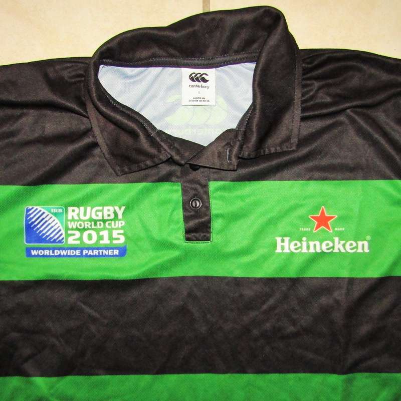 2015 World Cup Heineken Rugby Shirt - Small Size