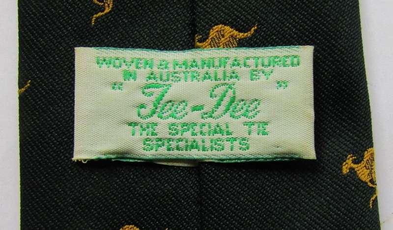 Old Australia Wallabies Rugby Neck Tie