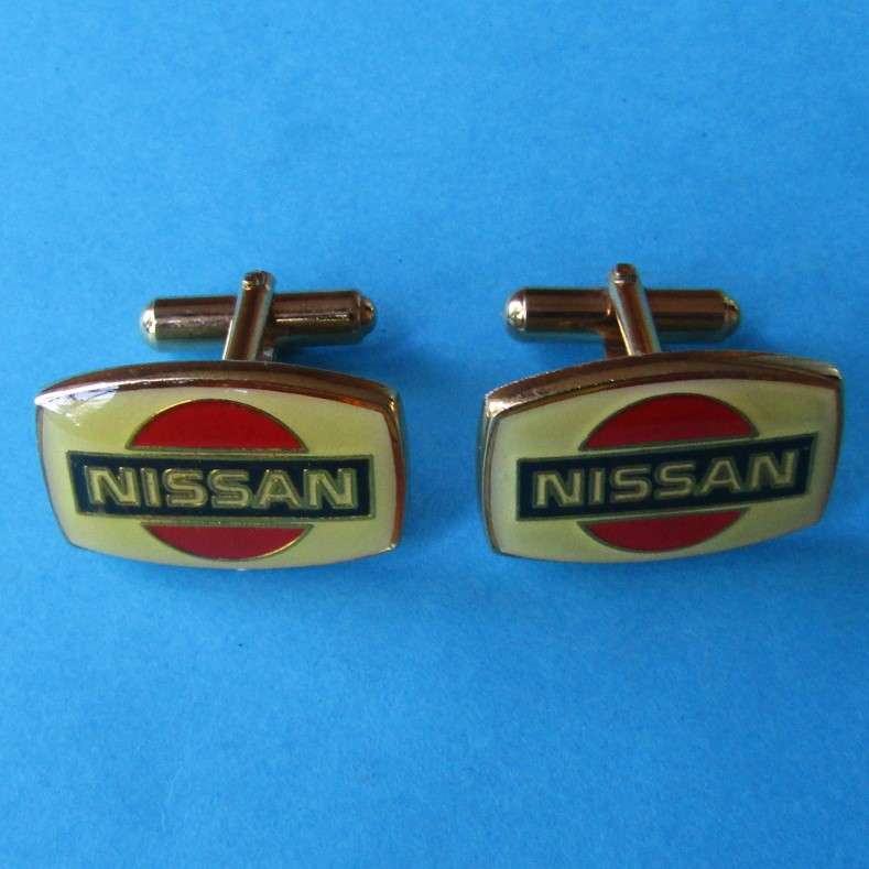 Old Nissan Motor Cufflinks