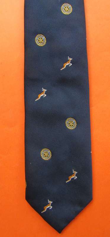 Old Springbok Rotary International Neck Tie