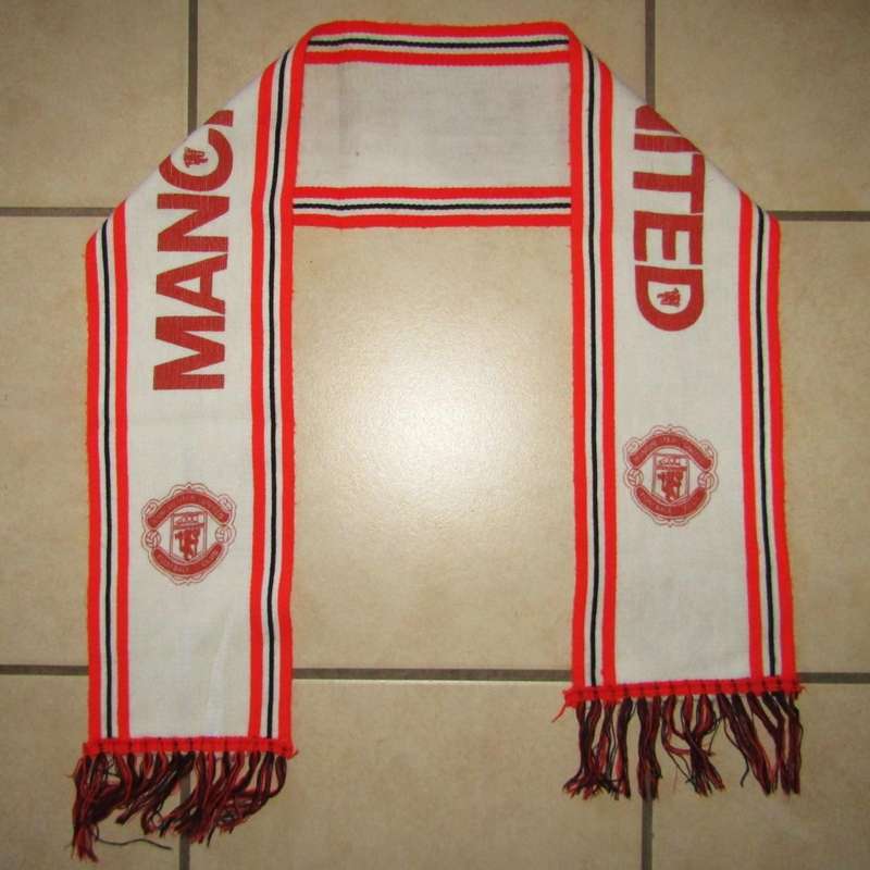Old Manchester United Football Scarf
