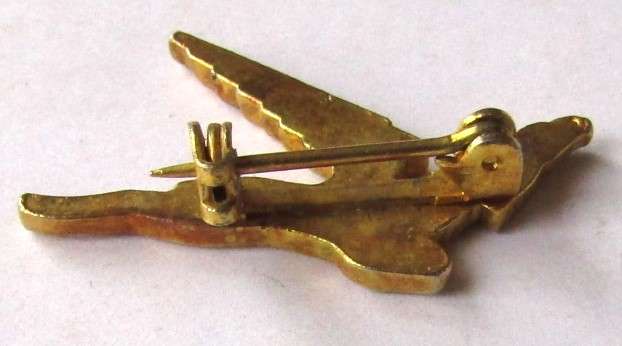 Large SAA Airways Flying Springbok Pin Badge