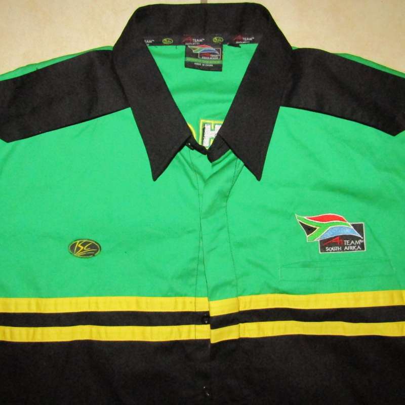 Old A1 Team South Africa Motorsport Shirt - XL Size