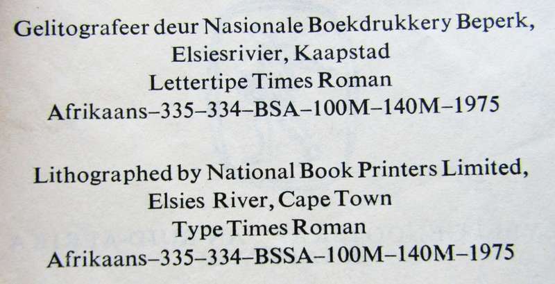 1975 SADF Afrikaans Pocket Bible