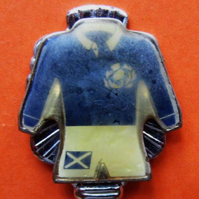 Old Scotland Rugby Crested Spoon