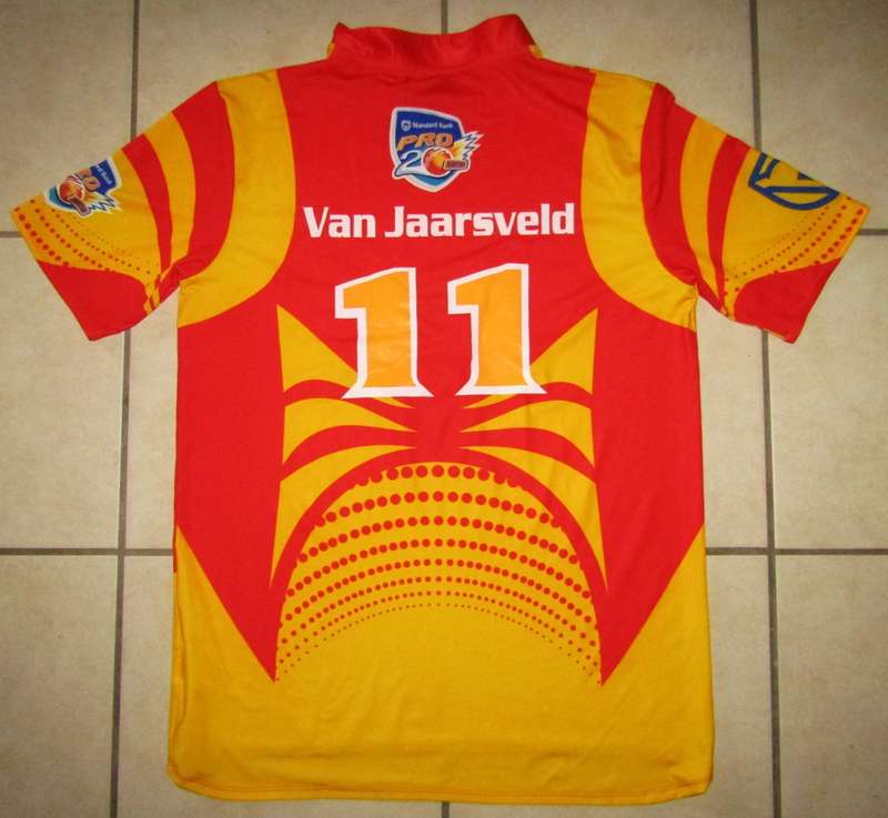 Old Highveld Lions Pro 20 - Van Jaarsveld - Players Cricket Jersey