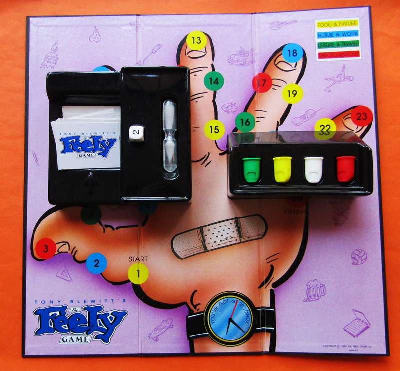 1992 Tony Blewitt's Feely Board Game