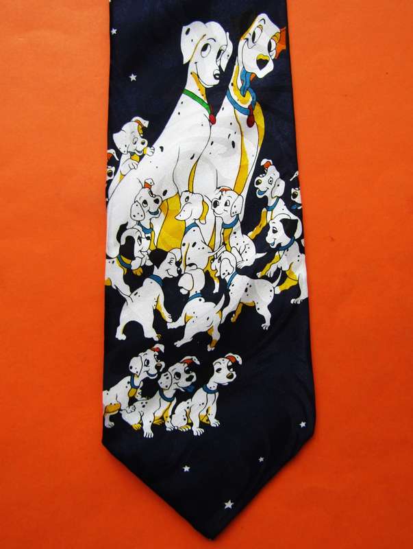 101 Dalmatians Cartoon Neck Tie