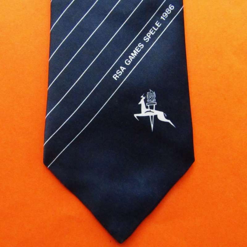 1986 RSA Games Neck Tie