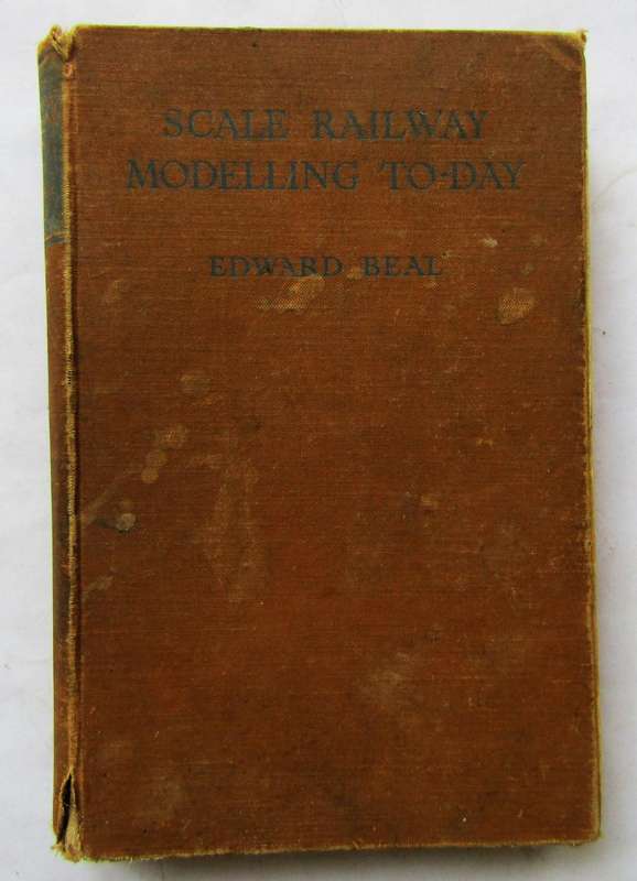 Scale Railway Modelling To-Day - Hardcover Book (1939)