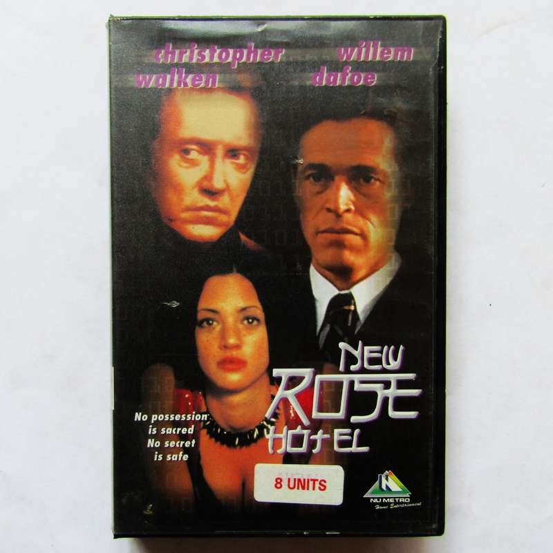 New Rose Hotel - Christopher Walken - Movie VHS Tape (2001)
