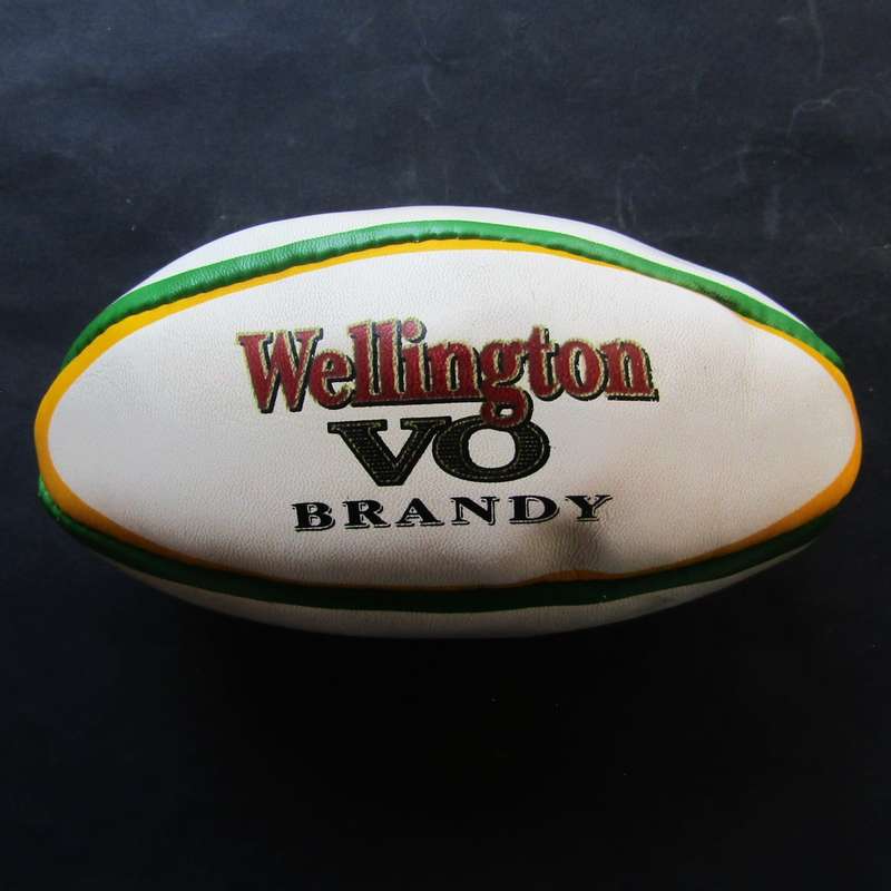 Wellington VO Brandy Midi Size Springbok Rugby Ball