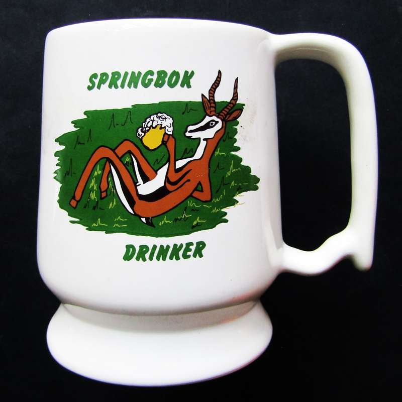 Old Springbok Drinker Beer Mug