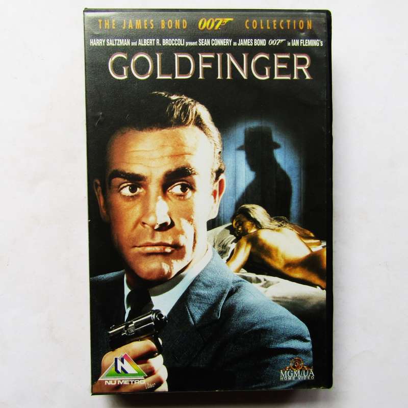 GoldFinger - James Bond 007 - Movie VHS Tape (1995)