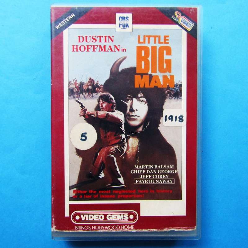 Little Big Man - Dustin Hoffman - Epic Movie VHS Tape (1983)