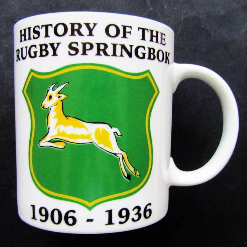 1906 - 1936 Springbok Rugby Collectors Series Mug