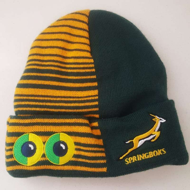 Old Springbok Rugby Beanie Cap