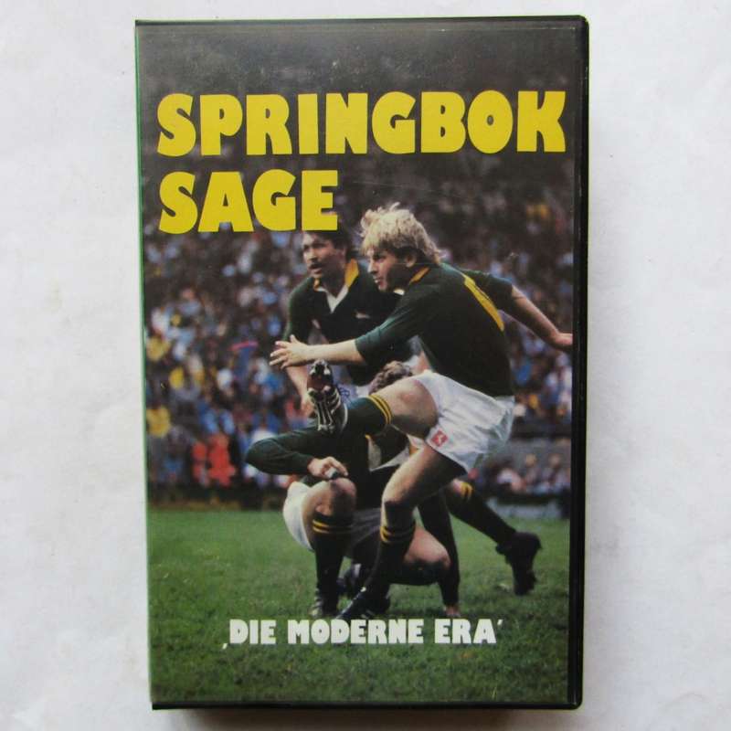 Springbok Sage - Rugby VHS Video Tape (1990)