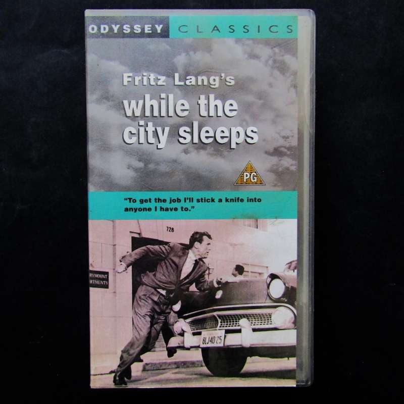 While the City Sleeps - Crime Movie VHS Tape (1993)